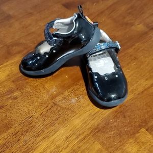 Step & Stride Black Patent Mary Jane Shoes Size 6